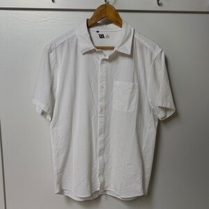 UA Men's Classic White Button Down Shirt